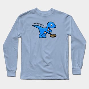 Hanukkah Dino Velatkeraptor Long Sleeve T-Shirt